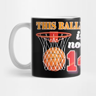 This Baller Is Now 14 Years Old 14Th Birthday Basketball Boy Mug